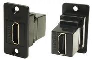 ADAPTOR, 1POS HDMI RCPT-HDMI RCPT