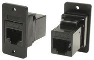 MODULAR ADAPTER, 8P RJ45 JACK-RJ45 JACK