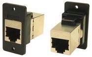 MODULAR ADAPTER, 8P RJ45 JACK-RJ45 JACK