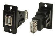 USB ADAPTER, 2.0 TYPE B RCPT-A RCPT