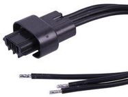 WTB CABLE, 3P SQUBA RCPT-FREE END, 5.9"