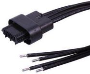 WTB CABLE, 4P SQUBA RCPT-FREE END, 5.9"