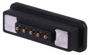 MAGNETIC CONN, PLUG, 5POS, 5V, 2A