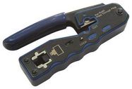 CRIMP TOOL, RJ45, PASS THROUGH