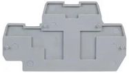 END PLATE, DOUBLE DECK, 2MM, GREY