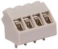 TERMINAL BLOCK, WIRE TO BRD, 4POS