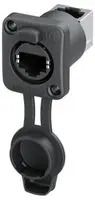 FEEDTHROUGH ADAPTOR, RJ45 SOCKET