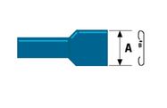 Emane lahklüliti 6,3 mm isoleeritud sinine 1,5–2,5 mm² (ST-181) RoHSRoHS