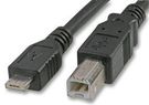 CABLE, USB B M - MICRO A M, 1.8M