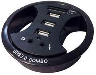 HUB, IN-DESK, USB/AUDIO/MEDIA