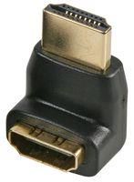 HDMI ADAPTER, MALE-FEMALE, 270 DEGREES