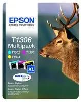 INK CARTRIDGE, T1306 XL MULTIPACK C/M/Y