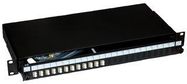 LC FIBRE PATCH PANEL, 24PORT, 1U