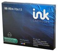 INK CART, REMAN, T0615 4 COLOUR