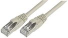 PATCH LEAD, CAT 6A, SFTP, GREY 0.5M