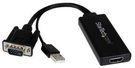 ADAPTER, VGA-HDMI + USB AUDIO & POWER