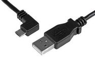 USB CABLE, 2.0 A PLUG-MICRO B PLUG, 2M