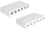 KEYSTONE HOUSING, 6PORT, ABS, WHT