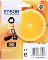INK CARTRIDGE, T3341, PHOTO BLACK, EPSON