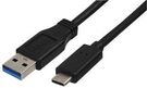 LEAD, USB3.0 A MALE-USB TYPE C GEN 1, 1M
