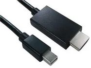 LEAD, MINI DISPLAYPORT M-HDMI M, 2M