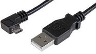 USB CABLE, 2.0, A PLUG-B PLUG, 0.5M