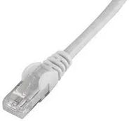 PATCH CORD, RJ45 PLUG-PLUG, WHT, 3M