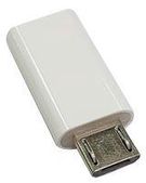 USB-C FEMALE-MICRO B MALE ADAPTER, WHITE