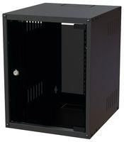 CABINET, 10" MINI NETWORK, 8U BLACK