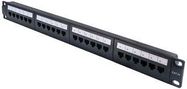 PATCH PANEL, 24 PORT, RJ45, CAT5E