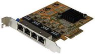 INTERFACE CARD, PCIE/RJ45, 4PORT, 2GBPS