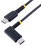 USB CABLE, 2.0, C PLUG-C R/A PLUG, 2M