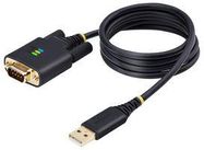 CONVERTER, USB-A 2.0 TO RS232 PLUG, 1M
