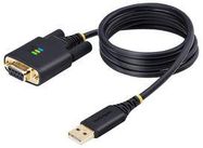 CONVERTER, USB-A 2.0 TO RS232 RCPT, 1M