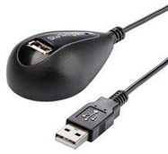 USB CABLE, TYPE A PLUG-TYPE A RCPT, 1.5M