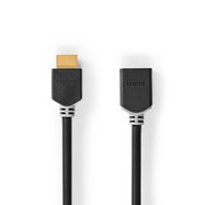 High Speed HDMI™ Cable with Ethernet | HDMI™ Connector | HDMI™ Output | 4K@60Hz | ARC | 18 Gbps | 2.00 m | Round | PVC | Anthracite | Box