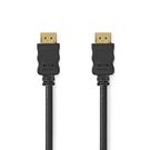 High Speed HDMI™ Cable with Ethernet | HDMI™ Connector | HDMI™ Connector | 4K@30Hz | ARC | 10.2 Gbps | 2.00 m | Round | PVC | Black | Box