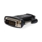 HDMI™ Adapter | DVI-D 24+1-Pin Male | HDMI™ Output | Nickel Plated | Straight | ABS | Black | 1 pcs | Box