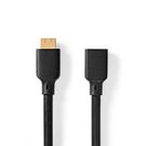 Ultra High Speed HDMI™ Cable | HDMI™ Connector | HDMI™ Output | 8K@60Hz | 48 Gbps | 1.00 m | Round | 7.9 mm | Black | Box