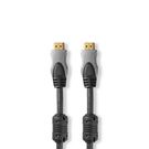 High Speed HDMI™ Cable with Ethernet | HDMI™ Connector | HDMI™ Connector | 4K@60Hz | 18 Gbps | 2.50 m | Round | PVC | Anthracite | Box
