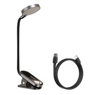 Baseus mini LED lugemislamp klambriga, 3W, 4000K, hall