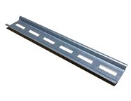 DIN rail, perforated, 200mm, 11 modules
