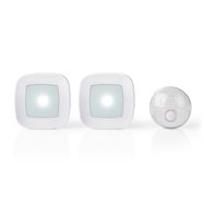 Wireless Doorbell Set | Mains Powered | 220 - 240 V AC 50 Hz | 1x CR2032 | Volume: 80 dB | Signal range: 300 m | IP44 | Adjustable volume | 36 Melodies | 2 Receivers | White