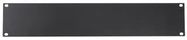 19" RACK PANEL, PLAIN, FLAT, 2U