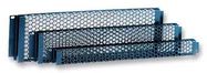 RACK PANEL,  STEEL MESH, 2U