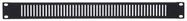 19" RACK PANEL, VENTED, 1U