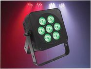 PAR CAN, LED, 7X 5W QUAD, BLACK