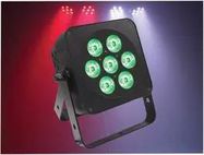 PAR CAN, LED, 7X 5W QUAD, BLACK