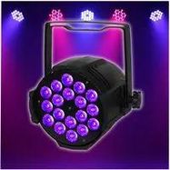 LED ALU PAR, 18 X 12W RGBWAUV
