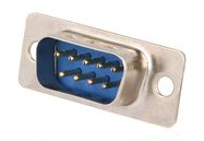 Connector:D-Sub;male;PIN:9;soldered,on cable;gold flash;5A